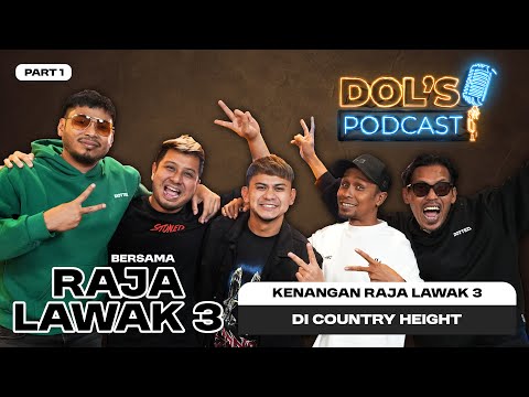 DP : EPS 93 (PART 1) : "Kenangan Raja Lawak 3 | Gelak Tawa & Memori di Country Heights"
