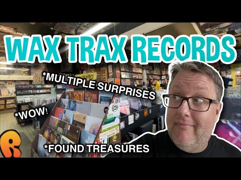 Wax Trax Records!  Denver Vinyl Heaven!  Let’s check it out! #vinyl #records #recordstore