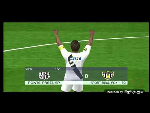 Gols Ponte Preta 1x0 Sport Real 36° R Brasileirão Série B 🇧🇷 Futebol PES reta final 