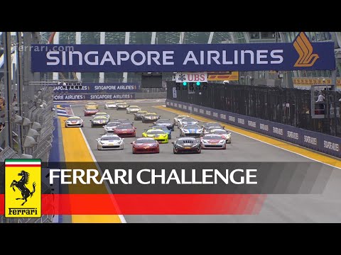 Ferrari Challenge APAC – Spectacular wins for Merckx, Teo and Yang in Singapore