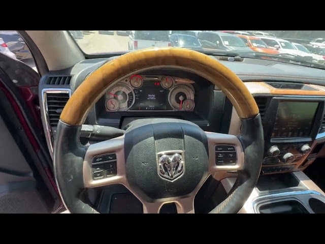 2017 RAM 1500 CREW CAB PICKUP V8, HEMI, 5.7 LITER LARAMIE LONGHORN PICKUP 4D 5 1/2 FT