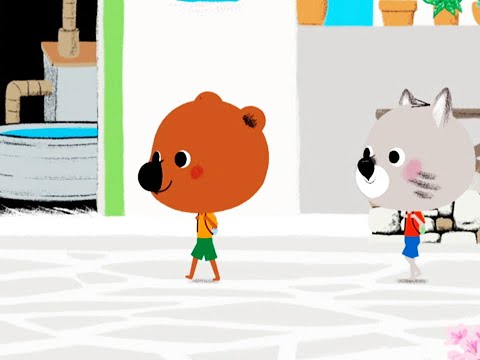 Mouk Der Weltreisebär - Kleine Fische werden gross | Zeichentrickfilm für Kinder