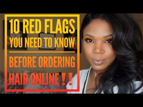 10 RED FLAGS TO REMEMBER WHEN ORDERING HAIR ONLINE! #AignerAdvice Video