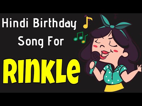 Happy Birthday Rinkle Song | Birthday Song for Rinkle | Rinkle Happy Birthday Song