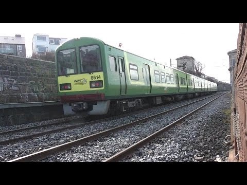 8510 Class DART Train number 8614 - Blackrock, Northbound