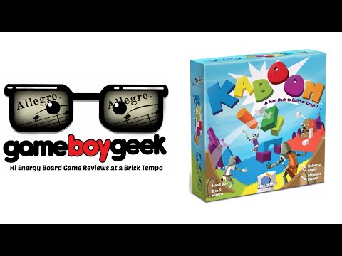 The Game Boy Geek's (Allegro  2-min) Review of Kaboom