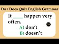 Do / Does Quiz l English Grammar l Do / Does / Don't / Doesn't Quiz l No. 1 Quality English