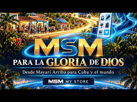 MSM PARA LA GLORIA DE DIOS 