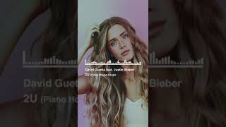 David Guetta feat. Justin Bieber - 2U (Piano House Cover)