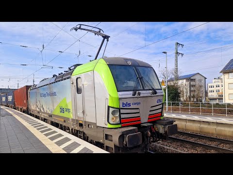 Führerstandsmitfahrt BR 193 Rheintalbahn Freiburg (Breisgau) - Offenburg - Baden Baden
