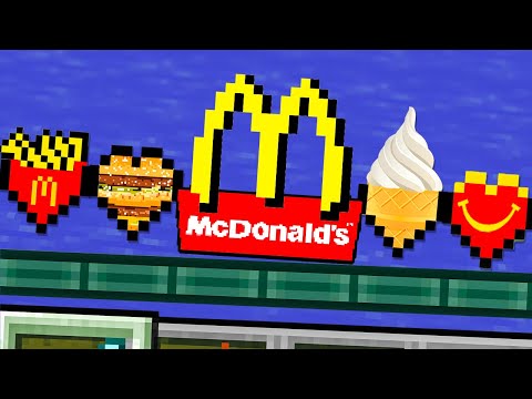 Minecraft But There Are McDonalds Hearts