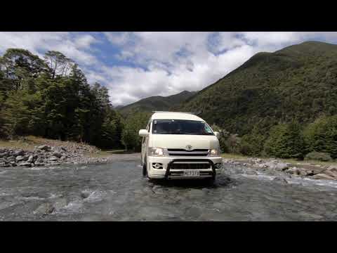 Thumbnail for Rainbow Road in the Toyota  Hiace 4WD Camper Van by Toyota Van, Toyota, Toyota HiAce, Van