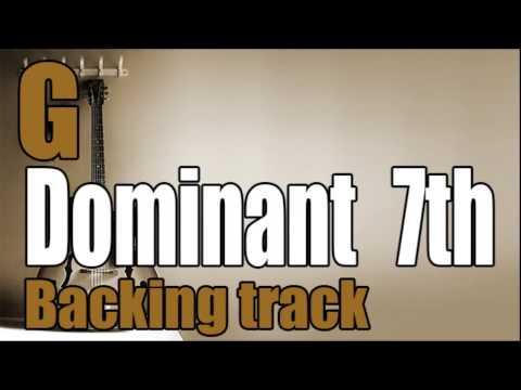 Dominant 7th Jazz Backing Track In G