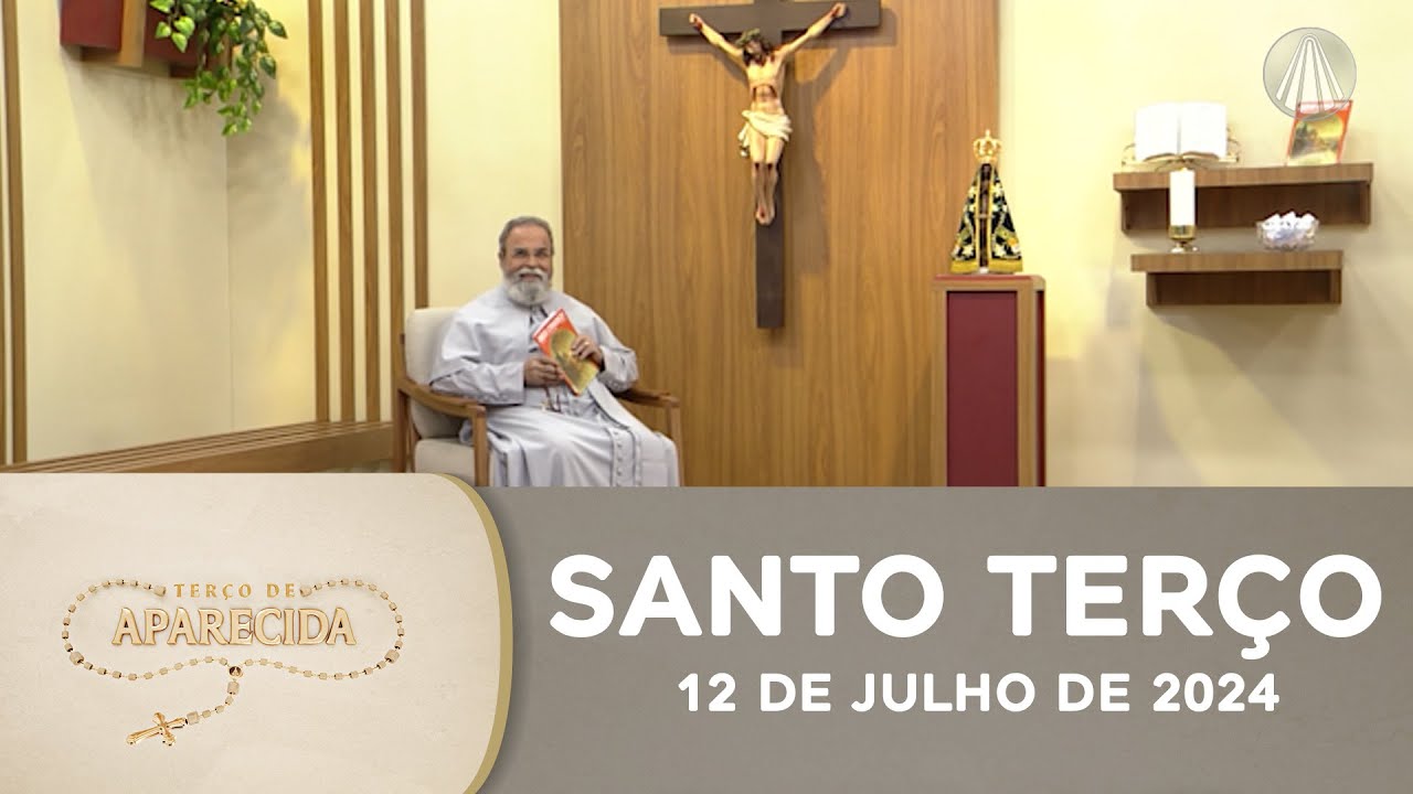 Terço de Aparecida com Pe. Antonio Maria - 12 de julho de 2024 [Mistérios Dolorosos]