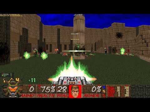 When you get the BFG in Classic DOOM Deathmatch