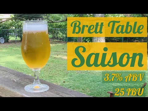 Summer Beer Recipe: Brett Table Saison