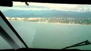 preview picture of video 'Me and Damian`s flight from Tbilisi, landing in Batumi'