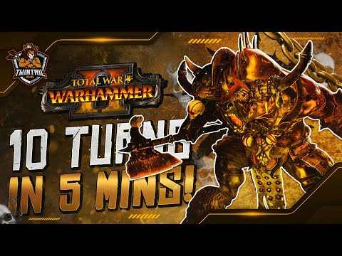 Taurox the Brass Bull - First 10 Turns Guide in 5 Minutes! Total War: Warhammer 2 (VH / ME)