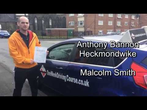 Intensive Driving Courses Heckmondwike Anthony Bannon