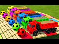 LOAD SUGARCANE SORGHUM ONIONS CANOLA TRANSPORT WITH KAMAZ TRUCKS Farming Simulator 22 Znip