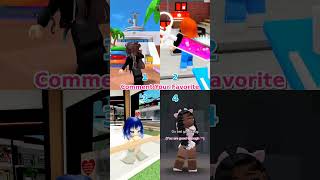 Download lagu Bang bang bang trend ❤️🎃Which one is your favorite👀 #roblox #robloxedit #robloxshorts #youtubeshorts mp3