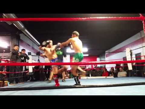 Luis Ibarra kickboxing fight