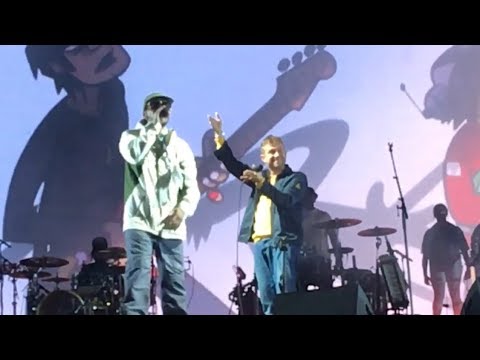 Gorillaz - Clint Eastwood (feat. Del the Funky Homosapien) 6.07.2018 Open'er Festival, Poland