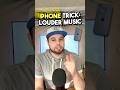 Turn Your Music Louder!! iPhone Tip 🎧🔊🔥