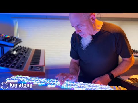 Jordan Rudess (Dream Theater) Explores the Lumatone Keyboard