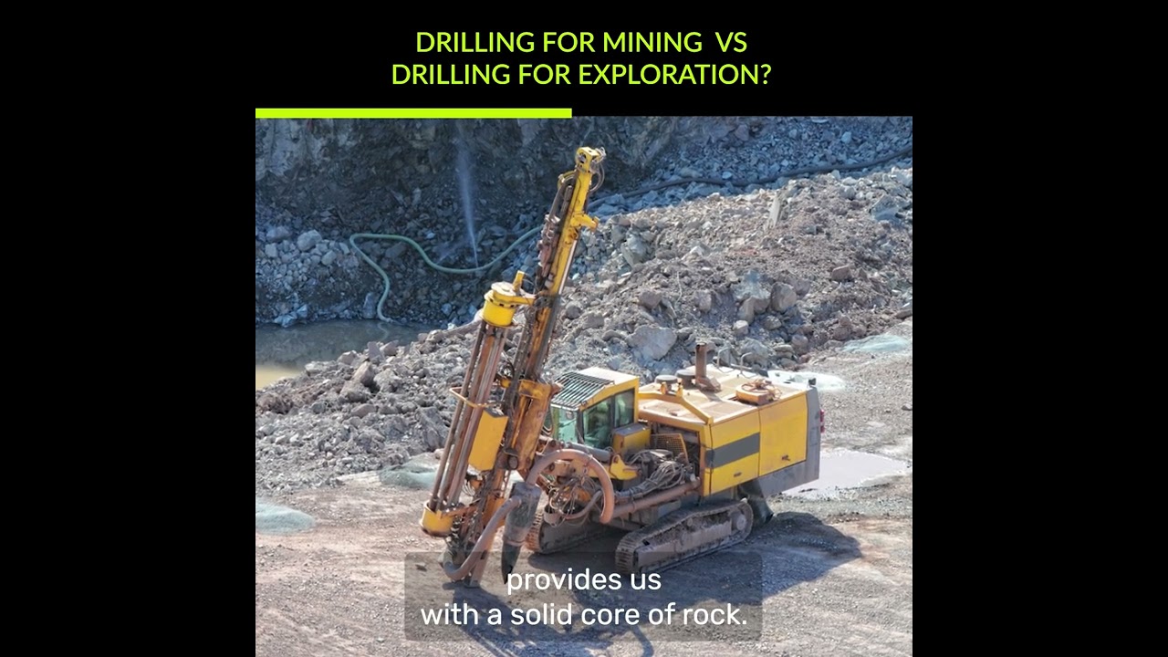 Distinguishing Mining & Exploration Drilling Techniques