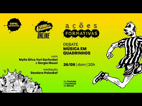 Debate: Música em quadrinhos | 6ª Bienal de Quadrinhos - Online