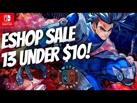 BEST Nintendo Switch ESHOP Sale With Budget Gems! 13 Under $10! Axiom Verge, Steel Assault & More