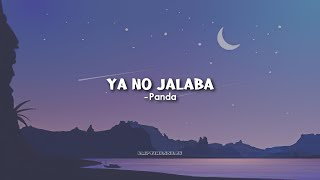 Panda - Ya No Jalaba (Letra)