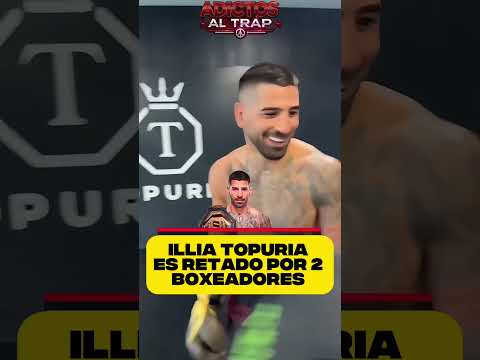 ILIA TOPURIA ES RETADO POR 2 BOXEADORES‼️😱#iliatopuria #madrid #barcelona #canarias #españa