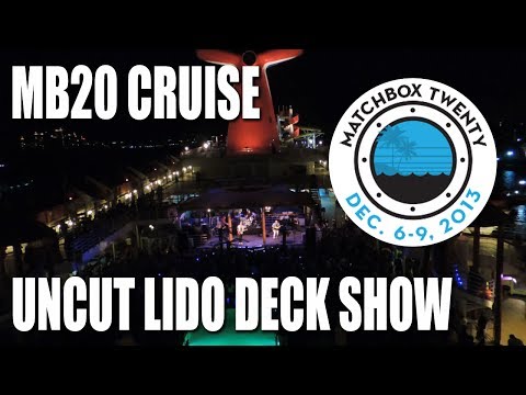 Matchbox 20 Cruise- Uncut Lido Deck Show