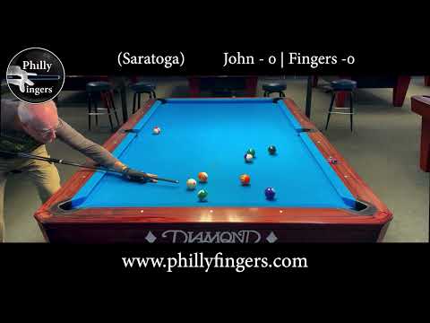 Saratoga Pool Part 2 John vs Philly Fingers!