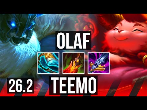 OLAF vs TEEMO (TOP) | KR Master | 26.2