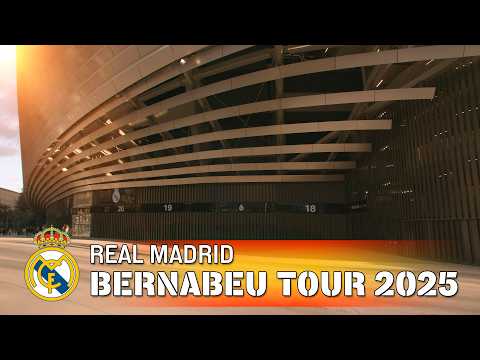 Santiago Bernabeu Tour 2025 Inside Real Madrid MASSIVE Stadium