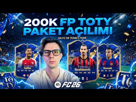 200K FP TOTY PAKET AÇILIMI | EA FC 26