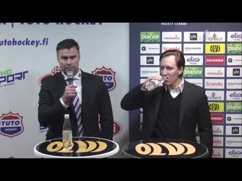 TUTO Hockey - Kiekko-Vantaa 19.11.2016 Lehdistötilaisuus