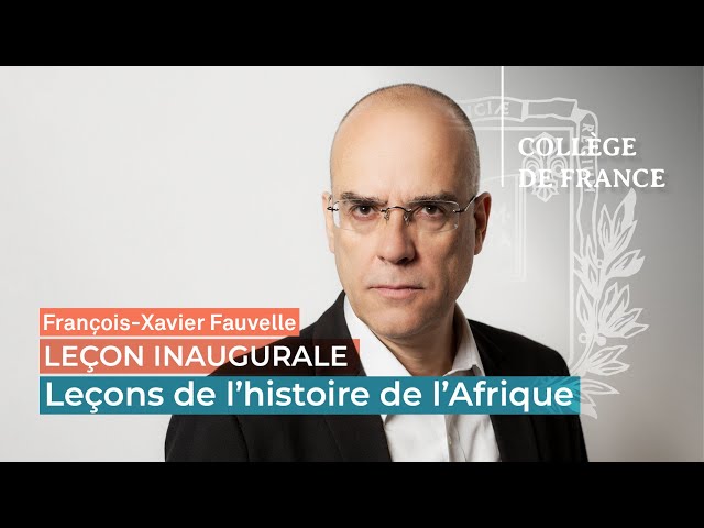 Vídeo relacionado con Lecciones de la historia africana: Lección inaugural pronunciada en el Collège de France el jueves 3 de octubre de 2019 (Leçons inaugurales)