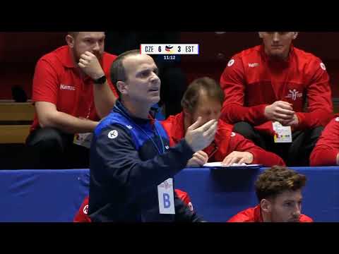 Czech Republic vs Estonia | EHF EURO MEN 2022 | Round 1