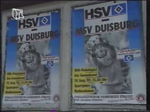 Hamburger SV - MSV Duisburg DFB Pokal (89/90)