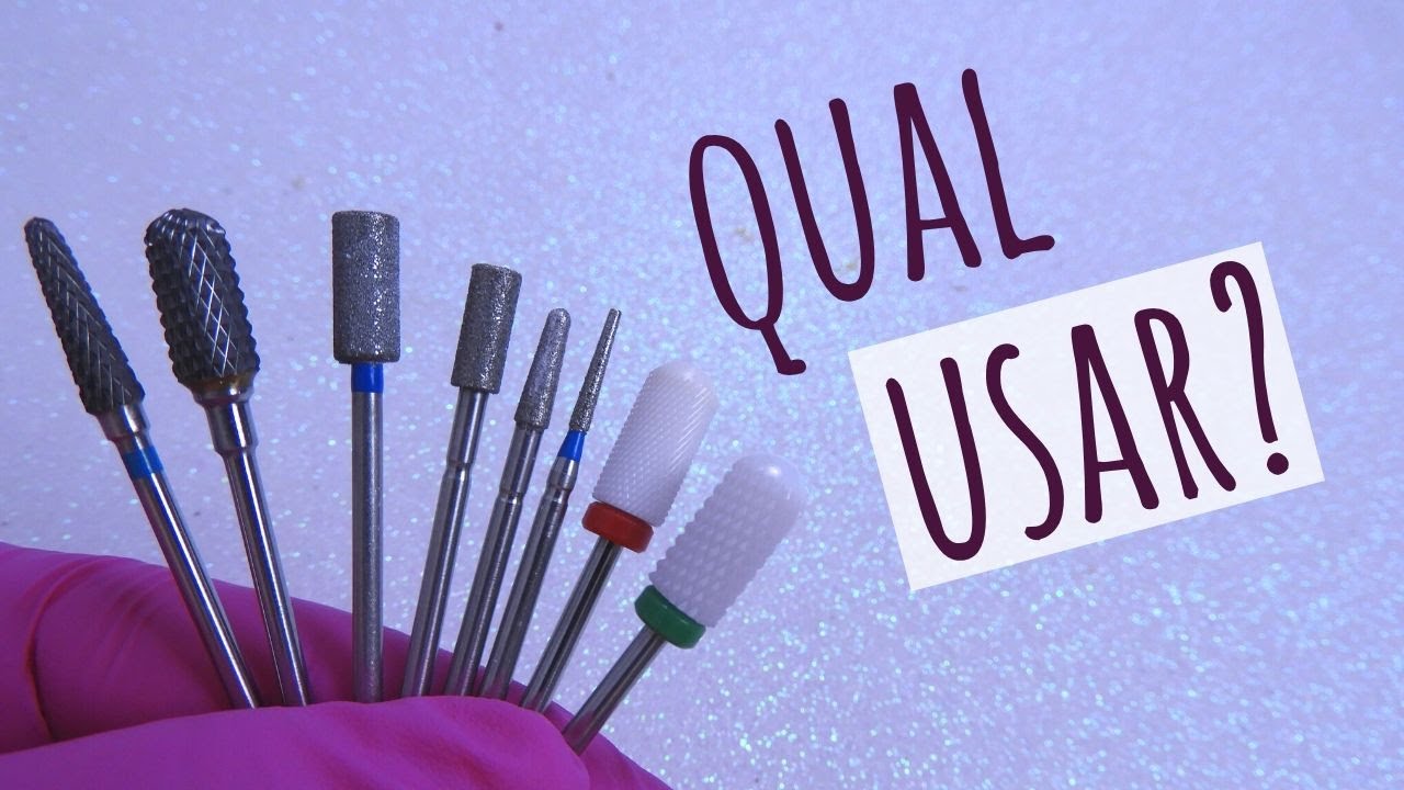 Qual a Melhor Broca Para Unhas De Gel (Tungstênio, Cerâmica ou Diamantada)