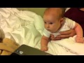 Riley Watching Veggie Tales 2
