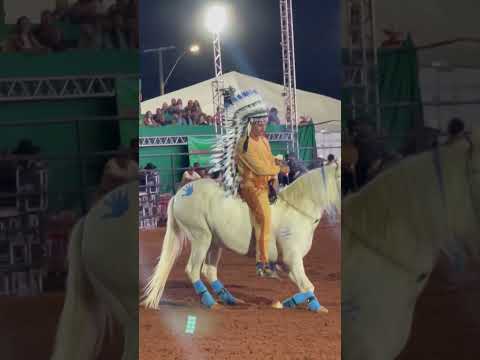 Exibição do cavalo Fúria em Ouvidor GO