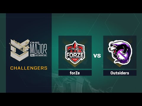 forZe vs Outsiders | Map 1 Dust2 | PGL Major Antwerp 2022 Challengers Stage