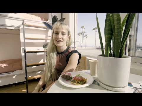 Inside Stay Open Venice Beach 🌴 | Pod Tour + Venice Views