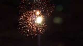 Fireworks set to I Dreamed a Dream from Les Mis