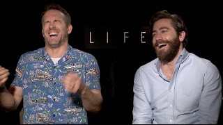 Ryan Reynolds and Jake Gyllenhaal interview for LIFE, DEADPOOL - UNCENSORED
